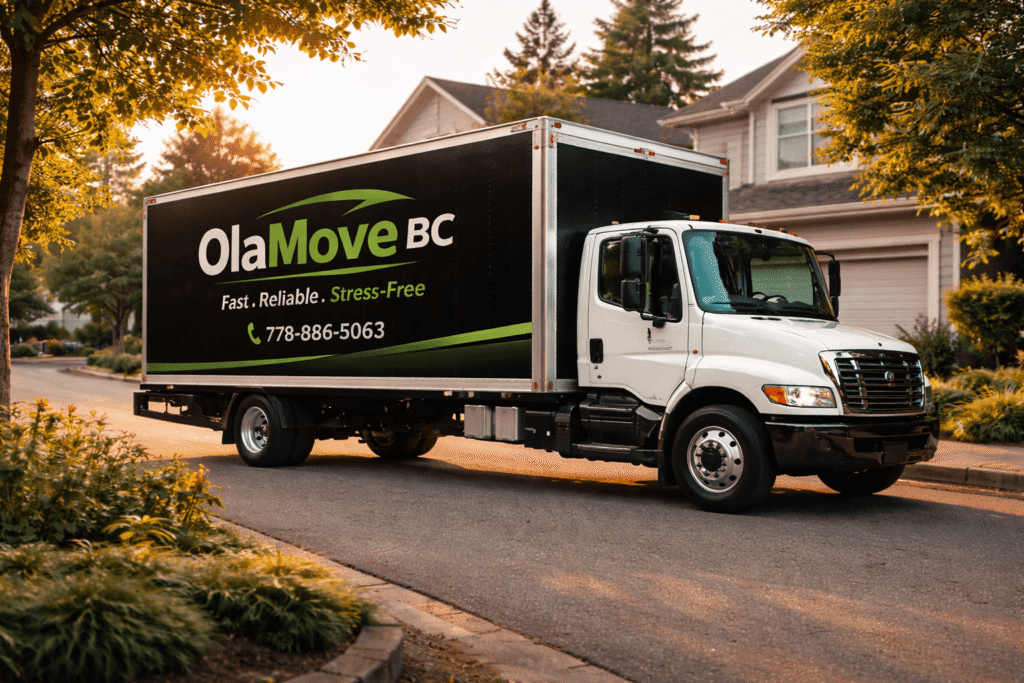 OlaMove BC moving team Surrey